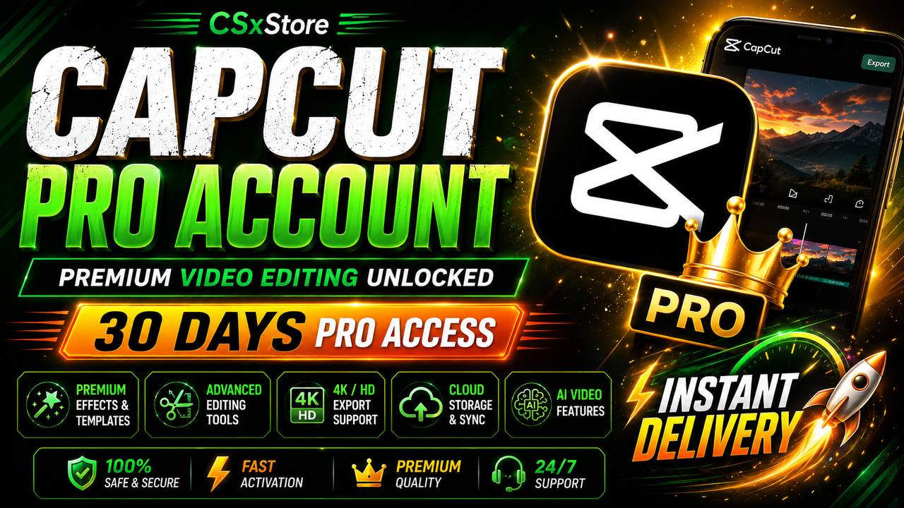 Capcut Pro 30D